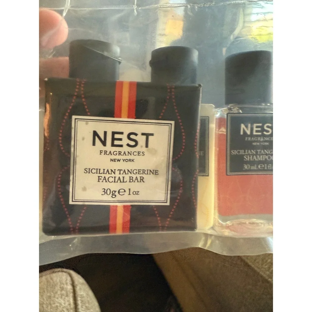 5 Travel size‎ NEST Sicilian Tangerine Bath Items